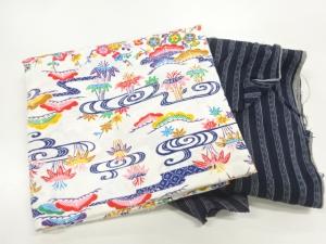 アンティーク　生地2種セット